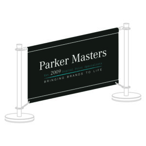 Replacement Café Barrier Banners made in R-164 Antracita/Charcoal Grey Acrylic Canvas Café barrier banners made from Recasens acrylic canvas are banners designed for use in cafes, restaurants, and other similar establishments. They are made from a high-quality acrylic canvas material, which is durable and weather-resistant, making them ideal for use in outdoor environments. Parker Masters Ltd.'s banners are designed to be hung from café barriers, providing an attractive and eye-catching display that can be used to promote products, services, or events. The use of acrylic canvas material ensures that the banners are lightweight and easy to handle, making them quick and simple to install and remove. Looking for a bespoke size?
