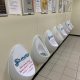 Urinal Covers for Social Distancing. Full colour printed vinyl, for low energy surfaces.