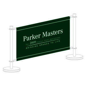 Replacement Bespoke Printed Café Barrier Banners made in R-317 Haya/Beech Acrylic Canvas Café barrier banners made from Recasens acrylic canvas are banners designed for use in cafes, restaurants, and other similar establishments.