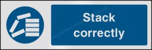 Safety Signs Mandatory Machinery & General Stack Correctly.